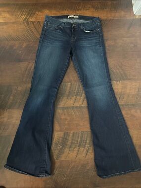 J Brand Dark Blue Flare Jeans
